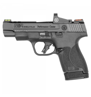 Smith&Wesson M&P Shield Plus Performance w/ Red Dot No Safety, 9mm, 4" BBL, 10rd/13rd