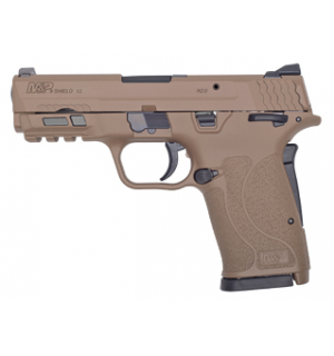 Smith & Wesson M&P9 Shield EZ M2.0, FDE, 3-Dot Sight, 9mm, 3.675" BBL, 8rd