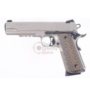 Sig Sauer 1911 .45 5" Nickel Rail