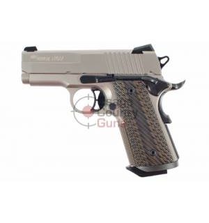 Sig Sauer 1911 Ultra Compact Nickel - 3.3".45 ACP