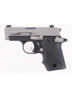 Sig Sauer P238 Tribal Two-Tone w/ Rubber Grips