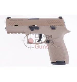 Sig Sauer P320 FDE Compact 9mm Night Sights (10rd)