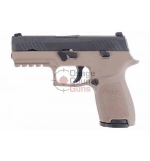 Sig Sauer P320 Compact 9mm Night Sights - FDE Two-Tone