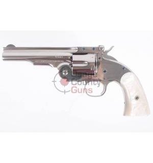 Uberti 1875 Top Break No. 3 (Nickel) - 5" .45 Colt