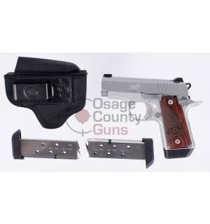 Kimber Micro380 Stainless, Rosewood, RT, .380 ACP, 2.75" BBL, 3x7rd