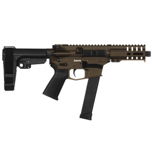 CMMG Banshee 300 Pistol, MkG, 5" BBL, 26rd, .45 ACP (Glock), Midnight Bronze