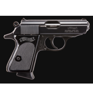 Walther PPK Blue, .380 ACP, 3.3" BBL, 6rd