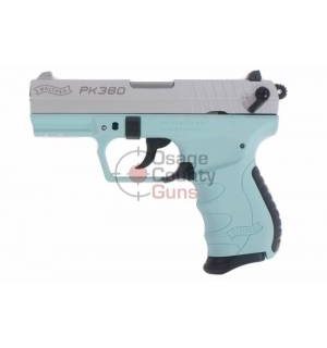 Walther PK380 Angel Blue - 3.6" .380 ACP