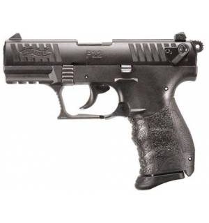 Walther P22Q (Black), .22LR, 3.42" BBL, 10rd