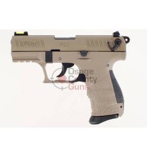Walther P22Q Tactical FDE - 3.42" .22LR