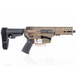 CMMG Banshee 300 MK57 Pistol (Burnt Bronze) - 5" 5.7x28mm