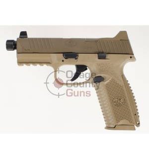FN 509 Tactical NMS, FDE, TB, 9mm, 4.5" BBL, 17rd/24rd
