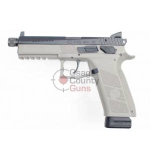 CZ P-09 Urban Grey Suppressor Ready - 5.1" 9mm