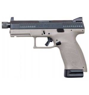 CZ P-10 C Suppressor-Ready Urban Grey - 4.6" 9mm