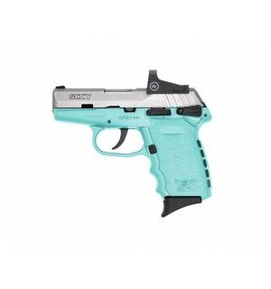 SCCY CPX-1 w/ Crimson Trace Red Dot, 9mm, 3.1" BBL, 1:16" Twist, 2x 10rd