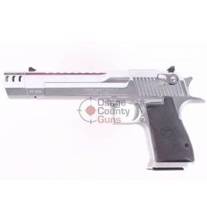 Desert Eagle .44 Mag Polished Chrome w/ Muzzle Break