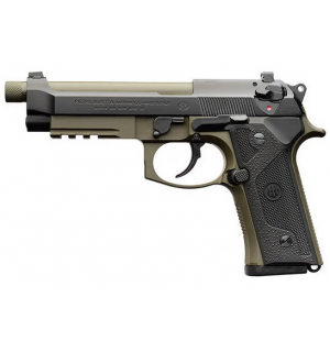 Beretta M9A3 Green & Black - 5.1" 9mm (10rd)