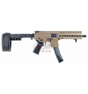Sig Sauer MPX FDE 8" 9mm Pistol w/ Keymod Rail & SBX Brace