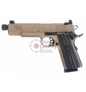 Nighthawk Custom We The People Recon Threaded (Parchment Tan) - 5.5" .45 ACP