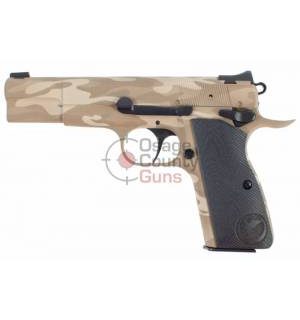 Nighthawk Custom Hi-Power 9mm - Desert Camo FInish
