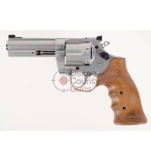 Nighthawk Custom Korth Mongoose Silver - 4" .357 Mag