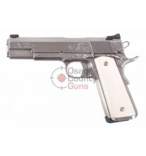 Nighthawk Custom VIP 5" .45 ACP - Hand Engraved w/ Case