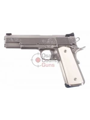 Nighthawk Custom VIP 5" .45 ACP - Hand Engraved w/ Case