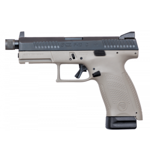 CZ P-10 C Urban Grey Suppressor-Ready - 4.6" 9mm