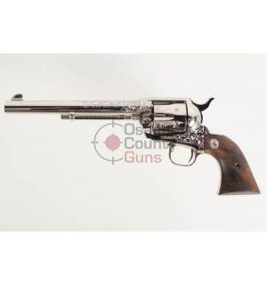Colt Single Action Army (Engraved Nickel) - 7.5" .45 Colt