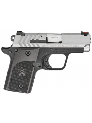 Springfield 911 Alpha Pistol, Stainless, .380 ACP, 2.7" BBL, 6rd