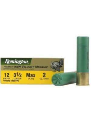 Remington Ammo High Velocity Magnum, 3-1/2", 2oz, 5 Shot, 12ga, 10rd