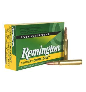 Remington Ammo Express Core-Lokt, 180gr, 30-06 SPRG, 20rd