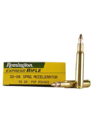 Remington Ammo Express Rifle, 55gr, 30-06 SPRG, 20rd