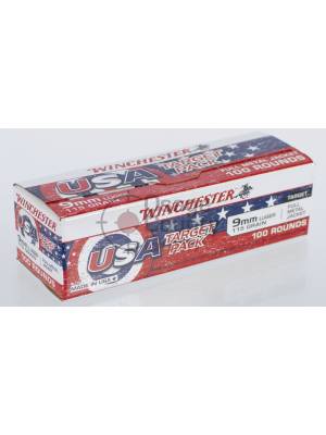 Winchester USA Target Value Pack - 9mm - 115gr - 100rd