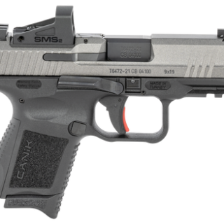 Canik TP9 Elite SC Tungsten 9mm 3.6" Barrel 12-Rounds Shield SMS2