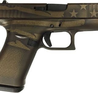 Glock 19 Gen 5 Midnight Bronze Battleworn Flag 9mm 4.02" Barrel 15-Rounds