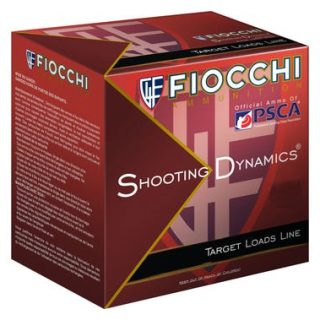 Fiocchi Shooting Dynamics Target Load 12 GA #8-Shot 25-Rounds 2.75"