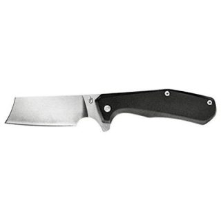 Gerber Asada Onyx Plain 3.2" Stonewashed Blade