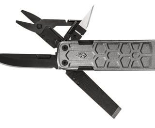 Gerber Lockdown Pry Grey 2.50" Plain Edge Blade Multitool