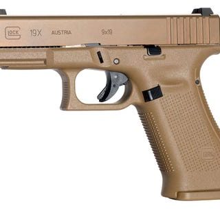 Glock 19X Compact 9MM 4.02" Marksman Barrel 10 Rounds Coyote Finish Glock Night Sights BLEM (Damaged Packaging)