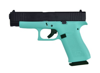 Glock 48 Robin's Egg Blue 9mm 4.01" Barrel 10-Rounds 2 Mags