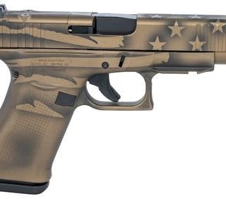Glock 48 MOS Bronze Battleworn Flag 9mm 4.17" Barrel 10-Rounds