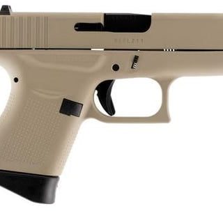 Glock 42 Desert Tan .380 ACP 3.25-inch 6Rds