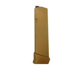 Glock OEM Magazine Coyote Tan 9mm 19-Rounds for Glock 17 / 19X