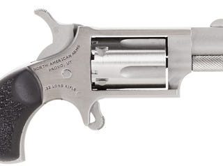 North American Arms Mini-Revolver Stainless .22 LR 1.125" Barrel 5-Rounds Carry Combo