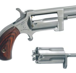 North American Arms Sidewinder Stainless .22 LR / .22 Mag 1.5" Barrel 5-Rounds