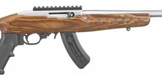 Ruger Charger Brown .22 LR 10" Barrel 15-Rounds Threaded