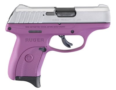 Ruger 3295 EC9s Purple 9mm Handgun 3.12" Barrel 7-Rounds