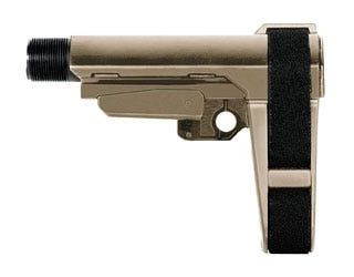 SB Tactical SBA3 FDE AR Pistol Stabilizing Brace