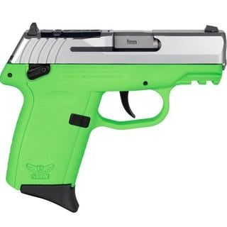 SCCY CPX-1 Lime Green 9mm 3.1" Barrel 10 Rounds MS Optics Ready